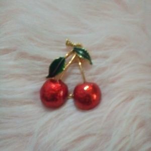 Cherry Brooch